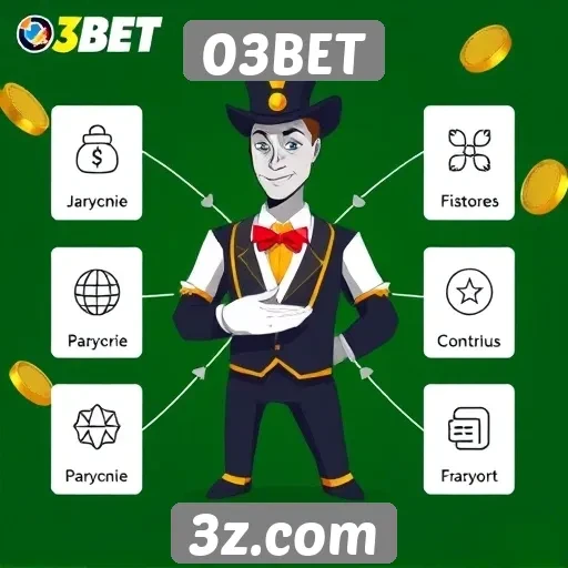 Conheça as funcionalidades do site de jogos 03BET